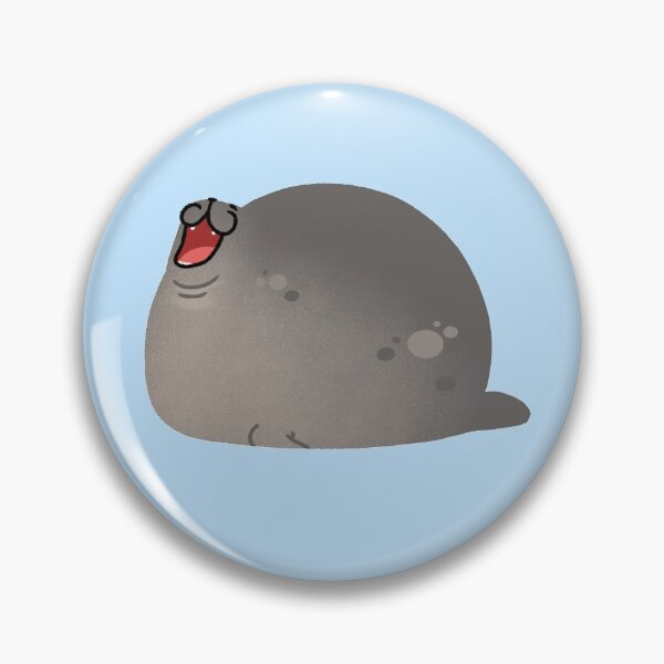 Item preview, Cute Mochi Seal - Happy mochi seal designed and sold by KTJoh.