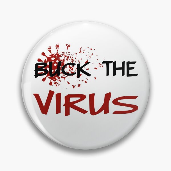 Item preview, BUCK THE VIRUS t-shirt , VIRUS t-shirt designed and sold by khalilelk.