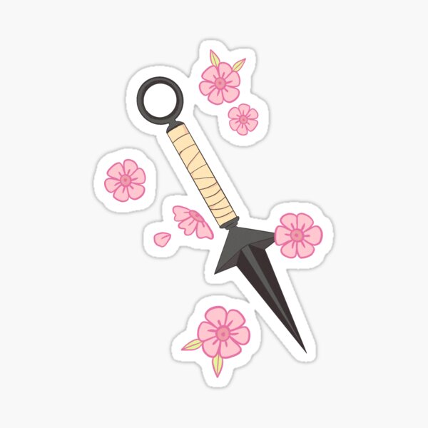Sakura Kunai Sticker
