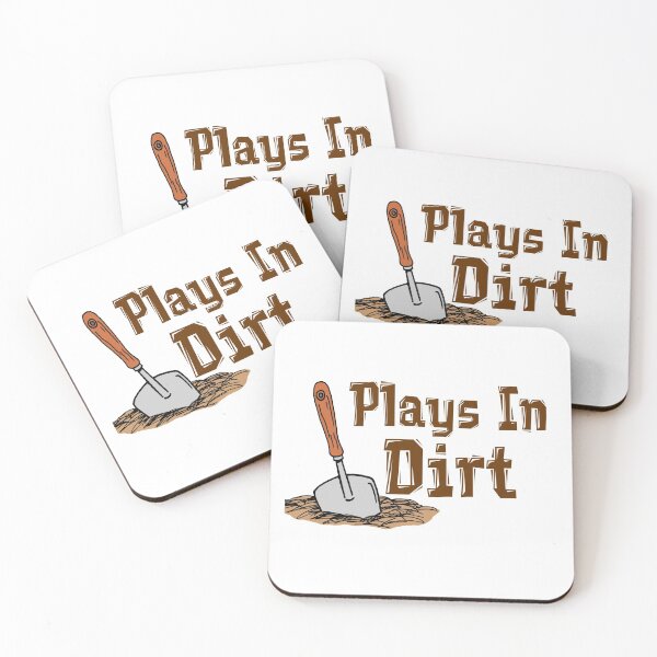 Item preview, Plays In Dirt Gardening Pun Trowel designed and sold by jaycartoonist.