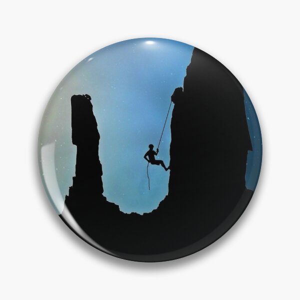 Item preview, Rock Climber Starry Night designed and sold by SunnyLemonader.