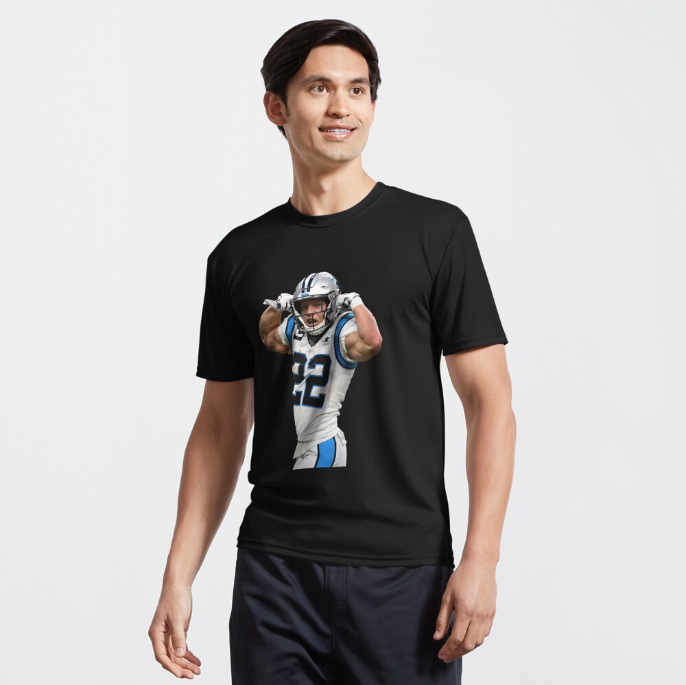 Big Bad Tees Funny Christian McCaffrey Fantasy Football T-Shirt | Run CMC Women's Tee / LightBlue / 2x