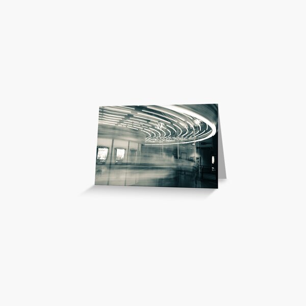 Round and round we go Greeting Card
