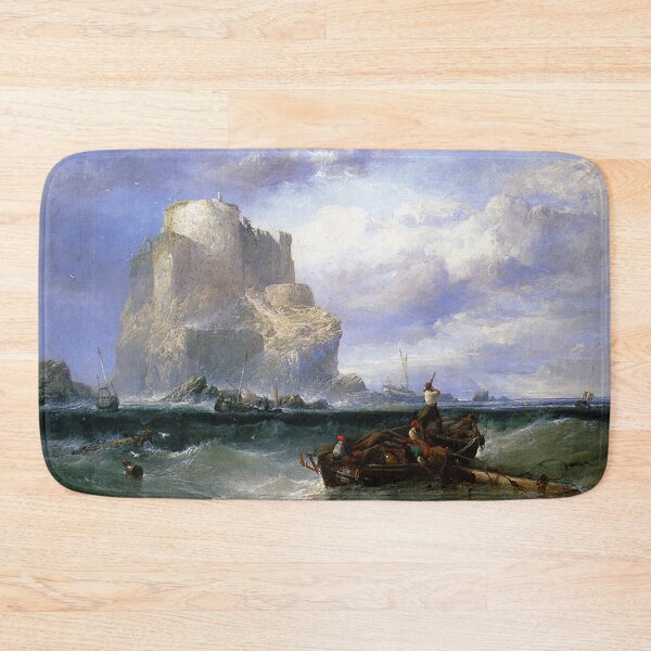 Item preview, A Mediterranean Port - James Webb designed and sold by CJET.