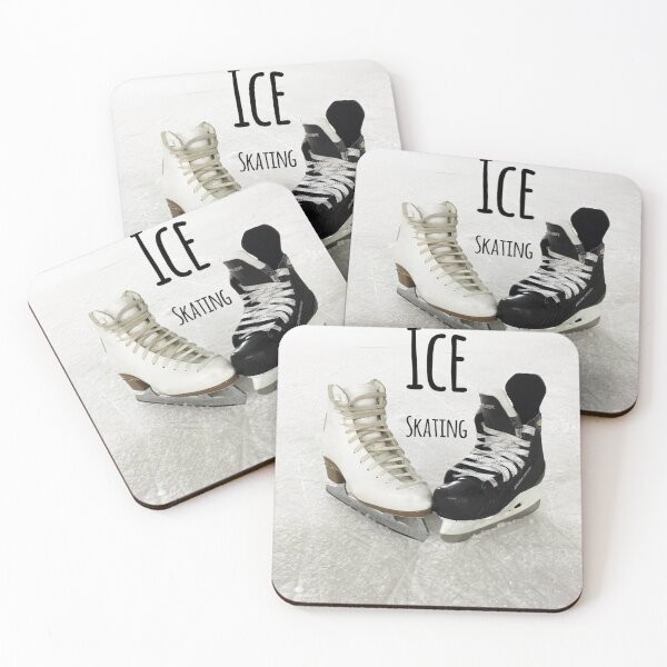 Item preview, Ice skating on ice skates designed and sold by Delicarte.