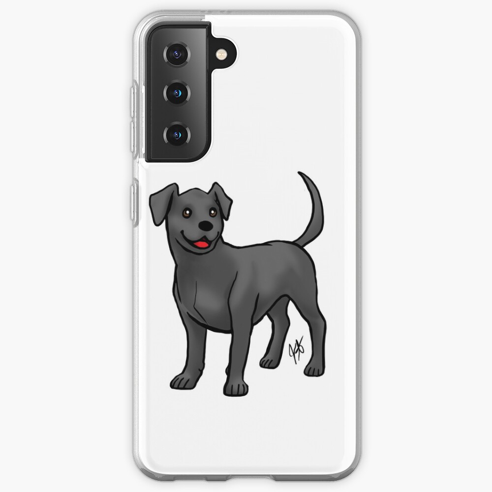 Labrador Retriever - Black Case & Skin for Samsung Galaxy