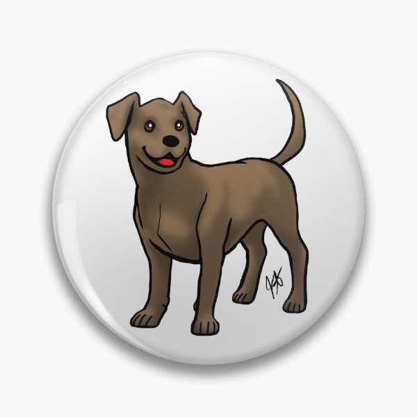 Item preview, Dog - Labrador Retriever - Chocolate designed and sold by Jennifer Stolzer.