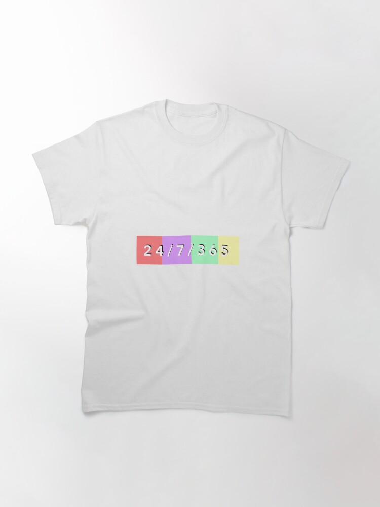 24 7 365 Surfaces T Shirt By Mansinone3 Redbubble