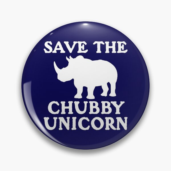 Item preview, SAVE THE CHUBBY UNICORN designed and sold by HAUNTERSDEPOT.