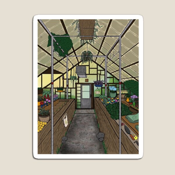 Item preview, Calm Greenhouse designed and sold by pixiekitcat.