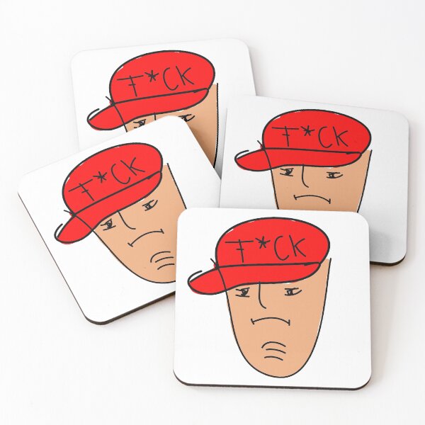Item preview, Funny F * uck cartoon face designed and sold by GLOW BUYGLOW.