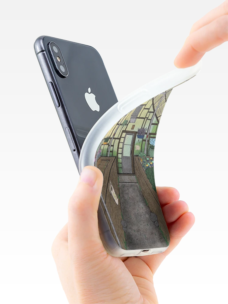 Thumbnail 4 of 5, iPhone Case, Calm Greenhouse designed and sold by pixiekitcat.