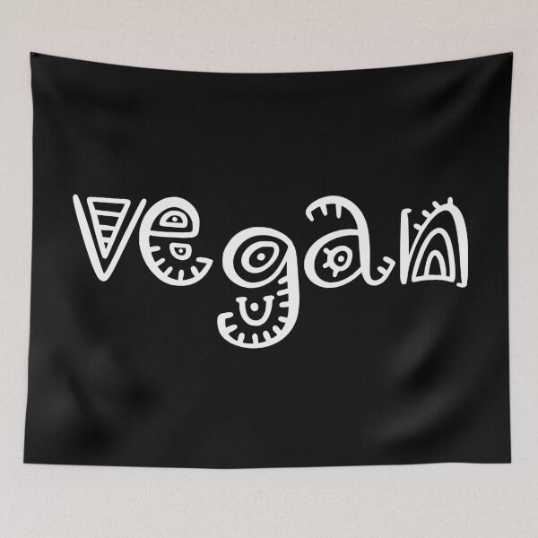Item preview, Vegan tribal ethnic text designed and sold by ReignGFX.