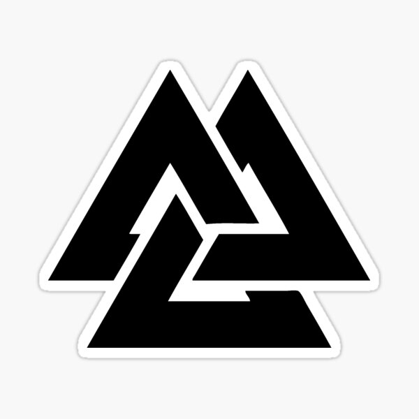 valknut tribal cool viking tattoo design Valknut Tribal Cool Viking Tattoo Design