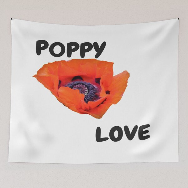 Artikelvorschau, Mohn Liebe entworfen und verkauft von Art With Impact – Statement Art & Apparel for Deep Thinkers.