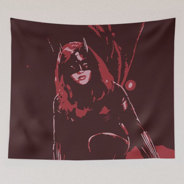 Item preview, Batwoman Illustration designed and sold by SunnyLemonader.