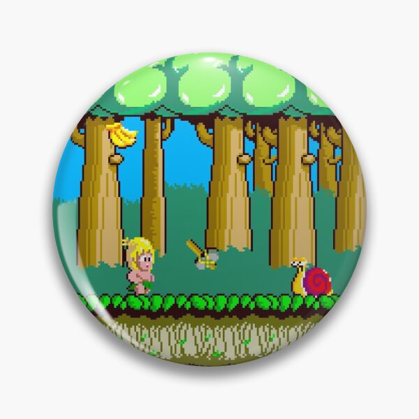 Item preview, Arcade WonderBoy (retro vintage pixel art 80s videogames) designed and sold by frikybomb.