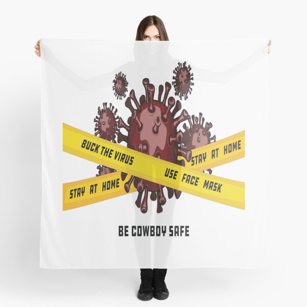 Item preview, Buck The Virus Be Cowboy Safe Stay Safe Stay At Home designed and sold by Tatus Brinal.