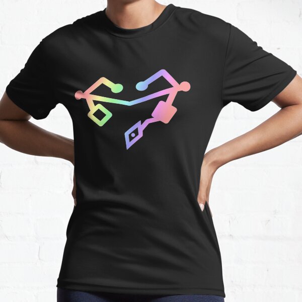She Ra Heart First ones Rainbow Active T-Shirt
