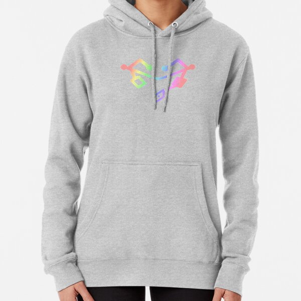 She Ra Heart First ones Rainbow Pullover Hoodie