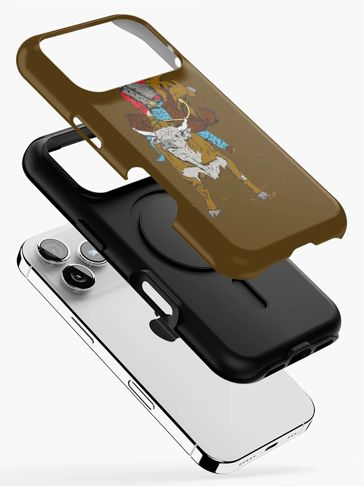 Thumbnail 2 of 4, iPhone Case, Bull Rider designed and sold by ItsMeRuva.