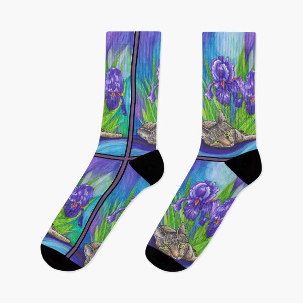 Item preview, Paisley with Irises designed and sold by PaniaBrown.