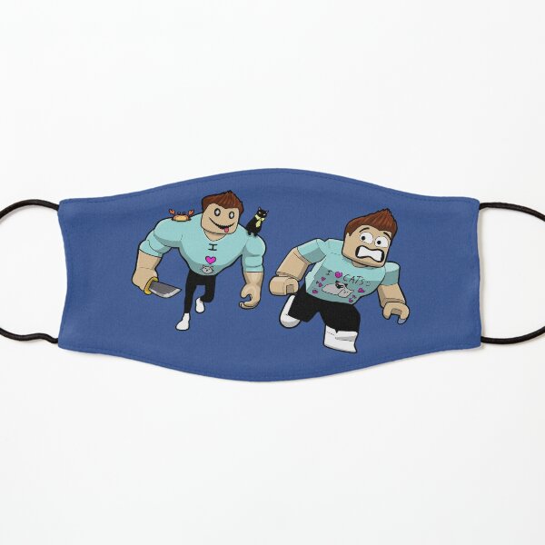 Denisdaily Kids Masks Redbubble - denis roblox playing be bald obby