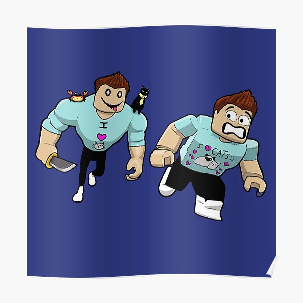 Denis Roblox Posters Redbubble