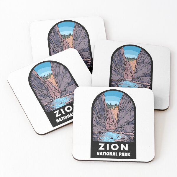 Item preview, Zion National Park The Narrows Retro designed and sold by HalpinDesign.