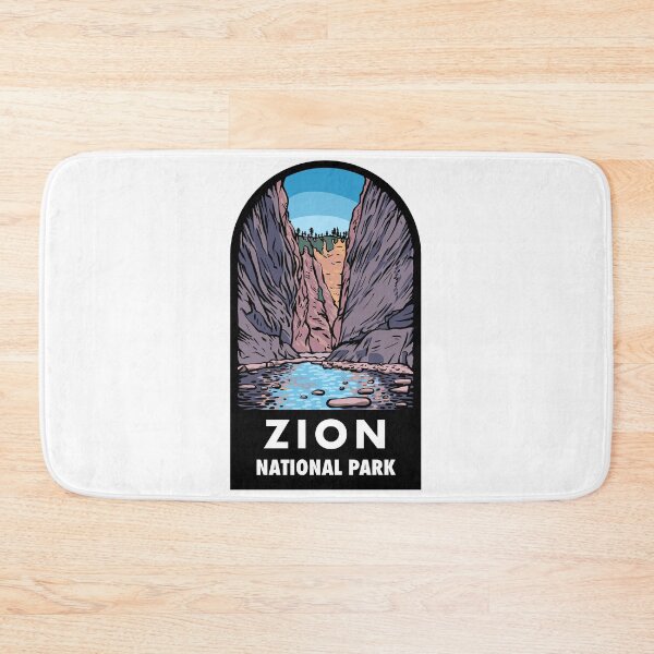 Item preview, Zion National Park The Narrows Retro designed and sold by HalpinDesign.