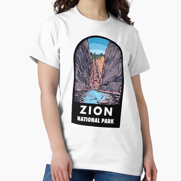Vista previa del artículo con la obra «Insignia del Parque Nacional Zion», diseñado y vendido por HalpinDesign.