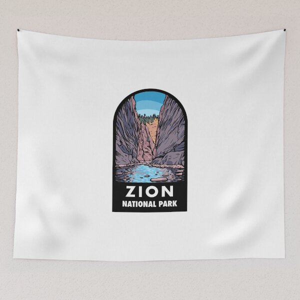 Item preview, Zion National Park The Narrows Retro designed and sold by HalpinDesign.