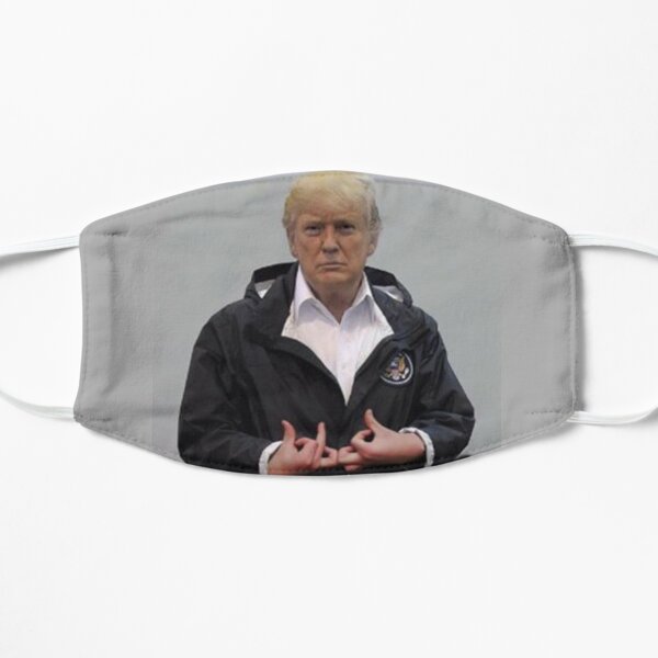 Donald Trump Suwoo Gang  Flat Mask