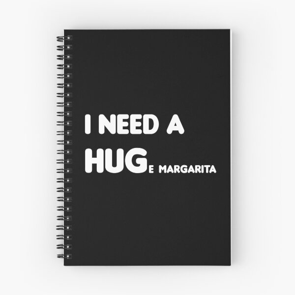 Item preview, I Need A Huge Margarita Graphic Tees Funny Cute Letter Printed  designed and sold by ANAS MAATI.