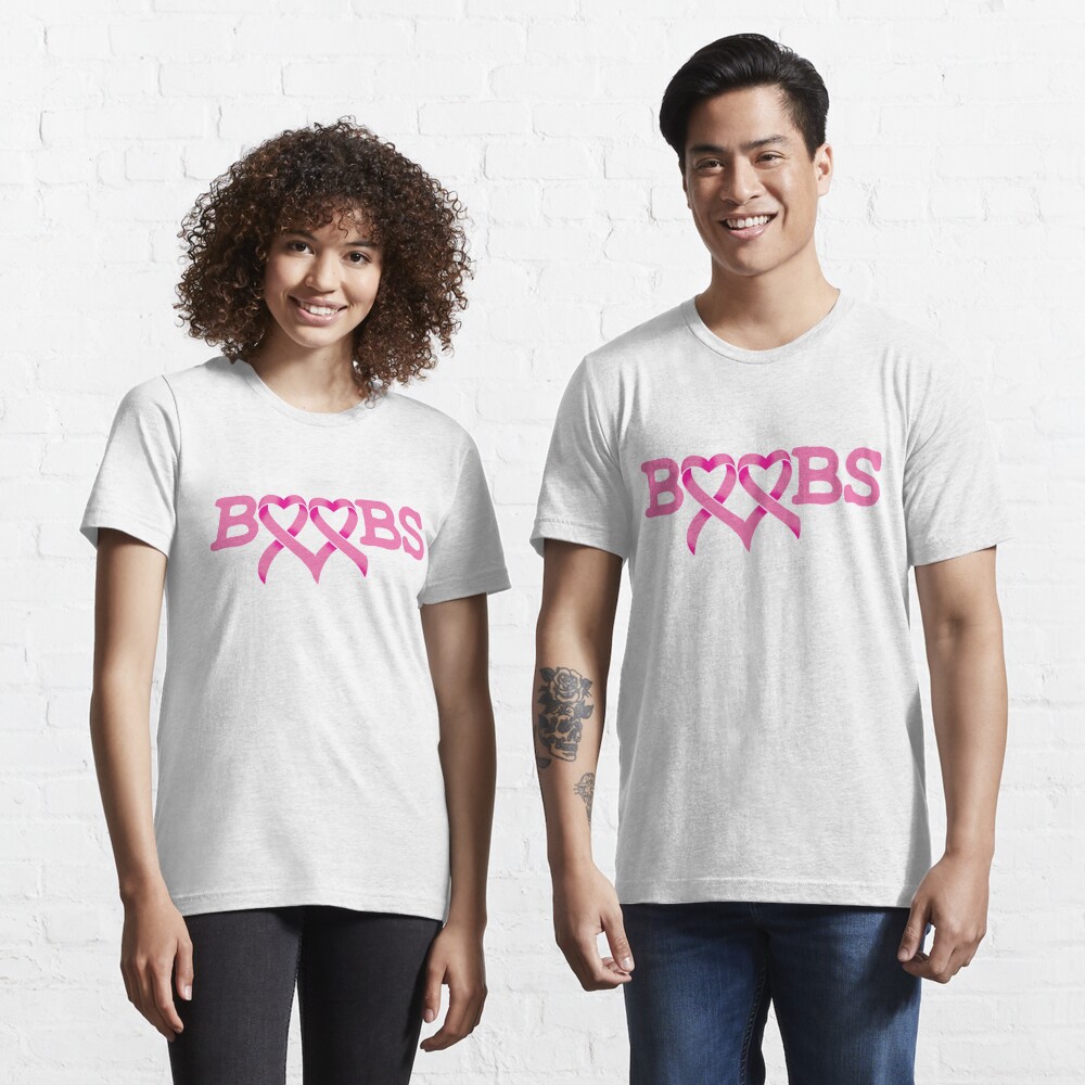 Boobs Breast Cancer Awareness T Shirt For Sale By Rachaelroyalty Redbubble Breast T 