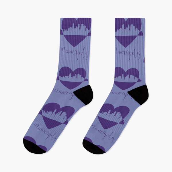 Item preview, Minnesota Loves Purple - Minneapolis Skyline  designed and sold by ShikitaMakes.