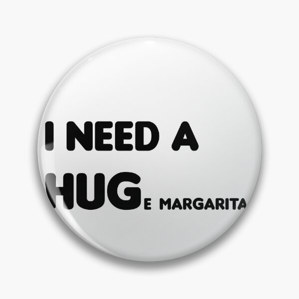 Item preview, I Need A Huge Margarita Graphic Tees Funny Cute Letter Printed  designed and sold by ANAS MAATI.