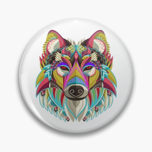 Item preview, stylized-colorful-wolf Design - Gifts designed and sold by kedesign1.
