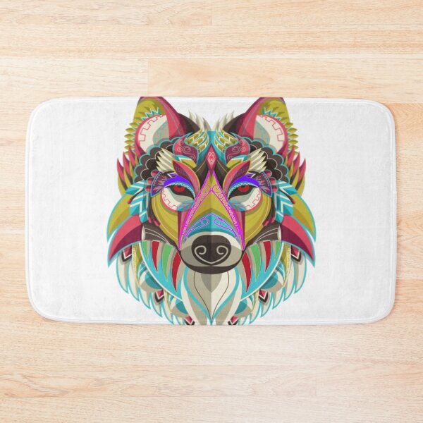 Item preview, stylized-colorful-wolf Design - Gifts designed and sold by kedesign1.