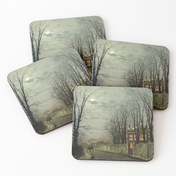 Item preview, A Wintry Moon - John Atkinson Grimshaw  designed and sold by CJET.