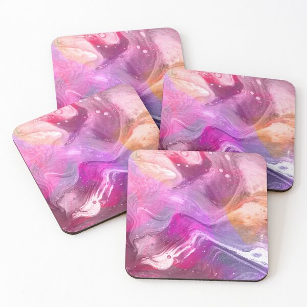 Item preview, Cosmic heat watercolour pink designed and sold by Delicarte.