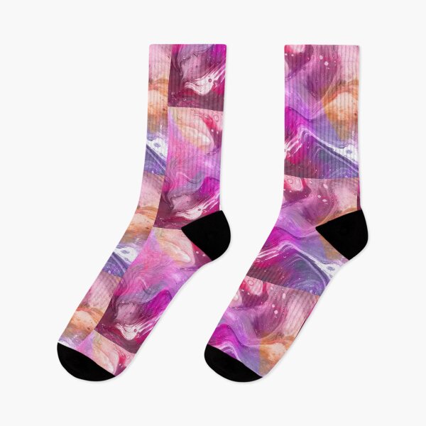 Item preview, Cosmic heat watercolour pink designed and sold by Delicarte.