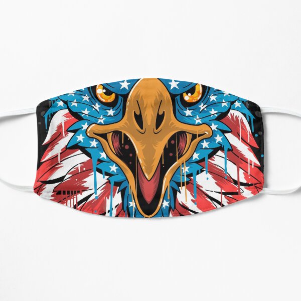 american flag Flat Mask