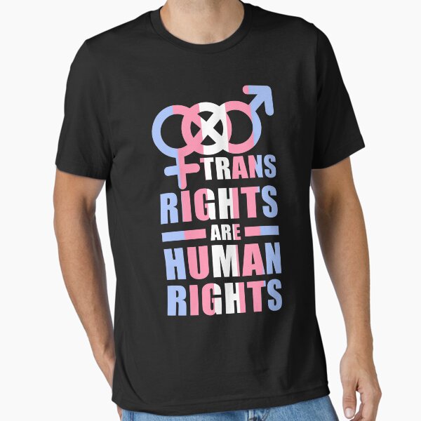 Item preview, Trans rights are human rights LGBT Pride parade transgender non-binary queer pansexual designed and sold by ArtsyloShop.