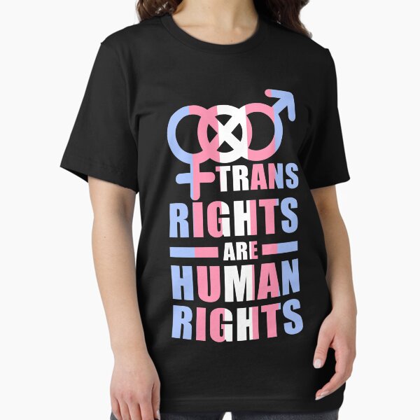 Item preview, Trans rights are human rights LGBT Pride parade transgender non-binary queer pansexual designed and sold by ArtsyloShop.