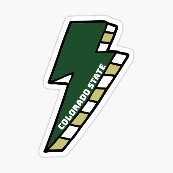 Item preview, Colorado State Lightning Bolt designed and sold by kkosmicki.