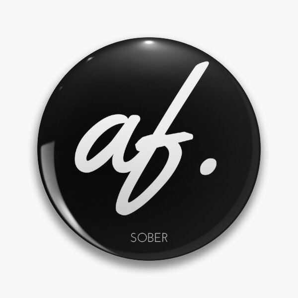 Item preview, Sober AF - Alcoholic Clean And Sober designed and sold by tees4gees.