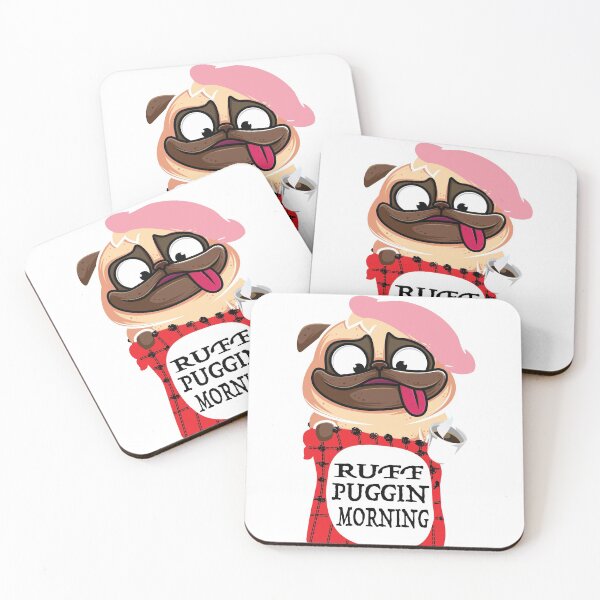 Item preview, Ruff puggin' morning designed and sold by DivineTiffany.