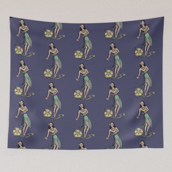 Item preview, Hula Dancer (color - faded) designed and sold by GloopTrekker.
