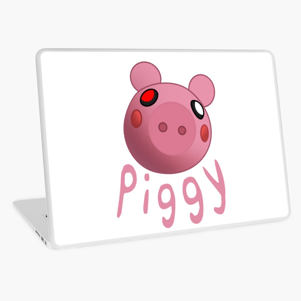 Roblox Piggy Laptop Skin By Zippykiwi Redbubble - roblox peach skin decal